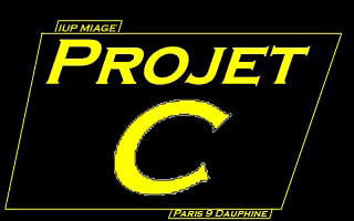 L'image d'introduction au projet, qui contient un effet d'effacement animé.